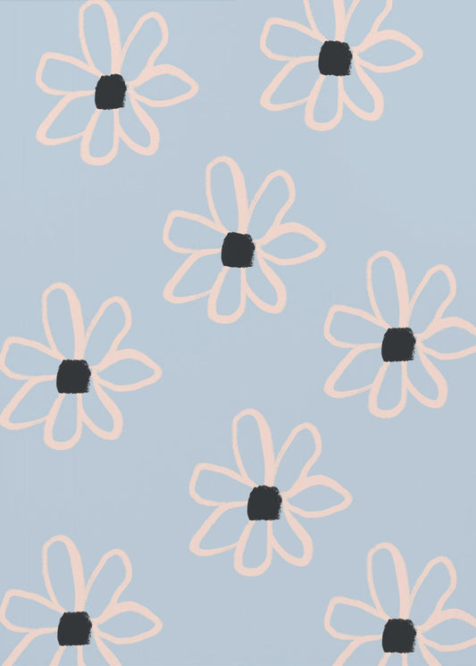 Kräftige Blumen | Leinwand
