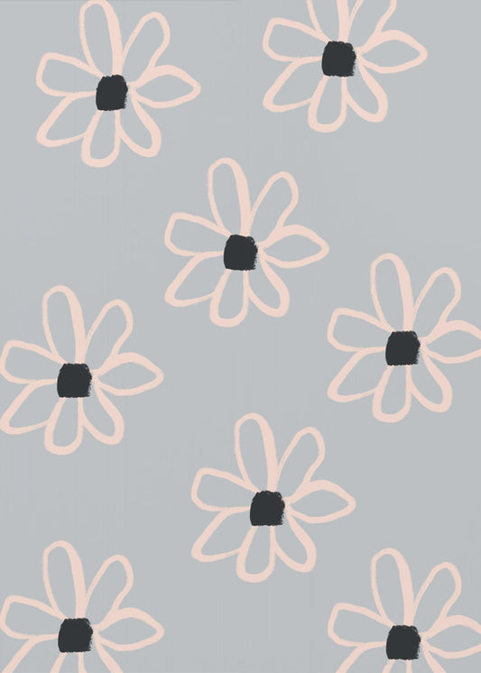Kräftige Blumen | Leinwand