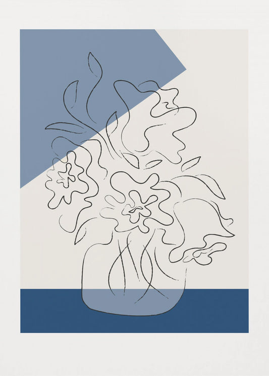 Tres Chic Bleu | Poster