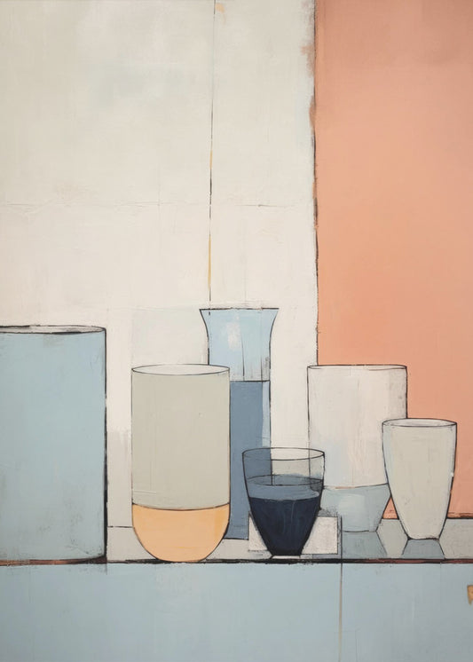 Pastell Gelassenheit | Leinwand