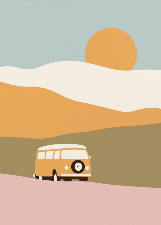 Van Minimal | Leinwand