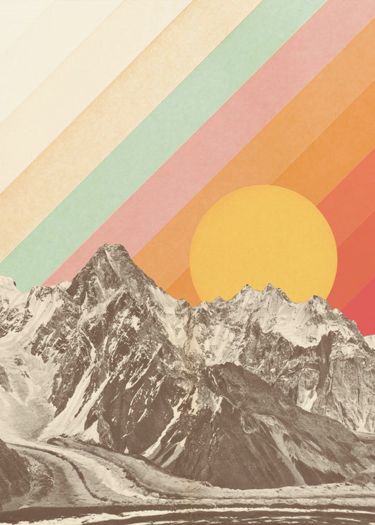 Berglandschaft Nr. 1 | Poster