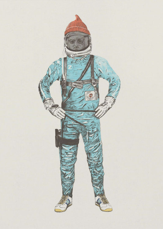 Zissou im Weltraum | Leinwand