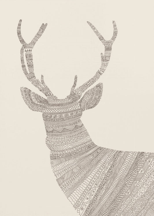 Hirsch Beige | Poster