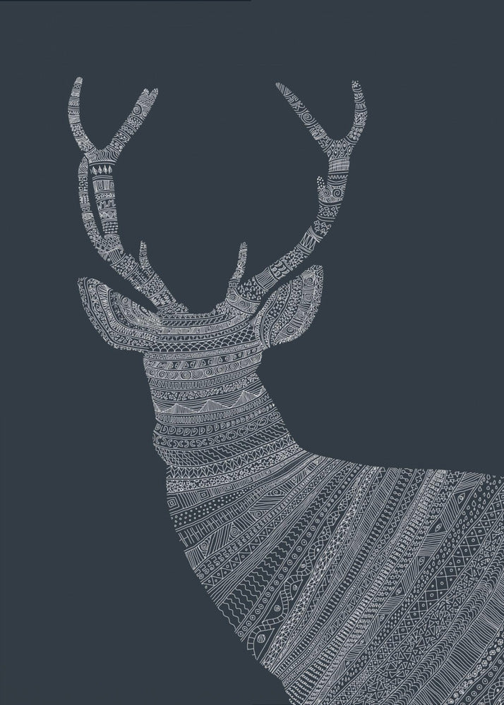 Hirschblau | Poster