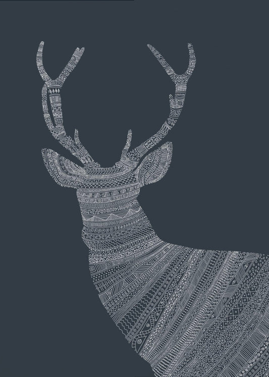 Hirschblau | Poster