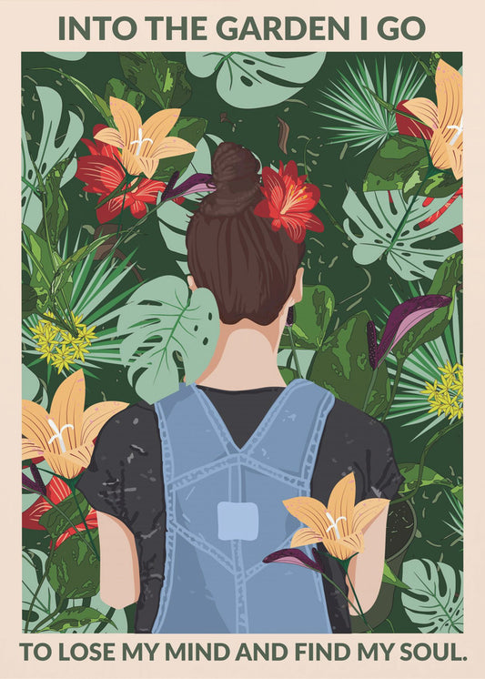 Into the Garden Standard-Wandkunst | Poster