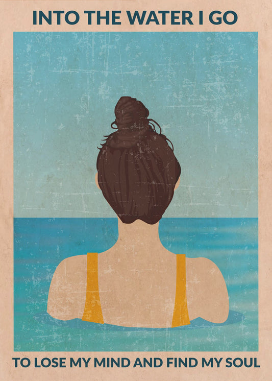 Ins Wasser (brünett) | Poster