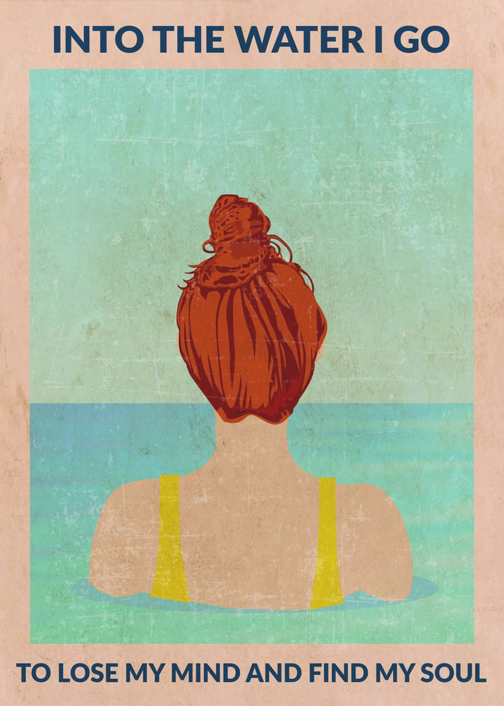 Ins Wasser (Rothaarige) | Poster