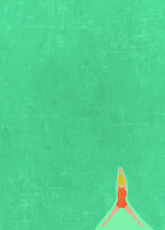 Offenes Wasser (blond) 2 | Poster
