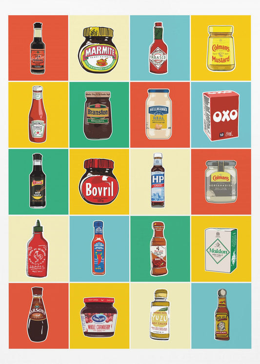 Taxonomie der Gewürze | Poster