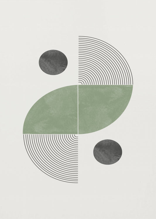 Geometrische Harmonie | Leinwand