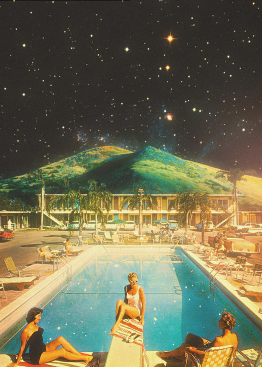 Weltraumpool | Poster
