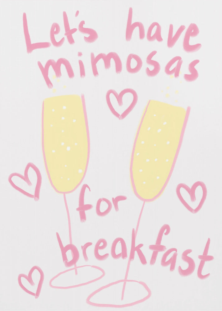 Morgen-Mimosen | Poster