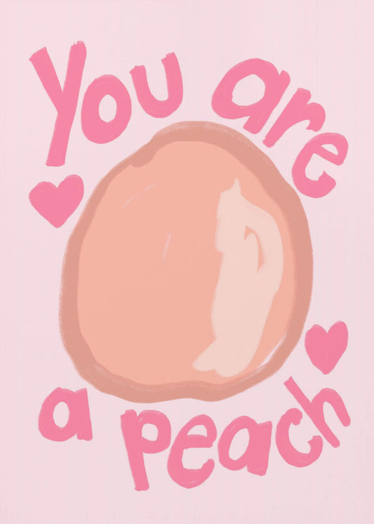 Sweet Peach Tribute | Canvas