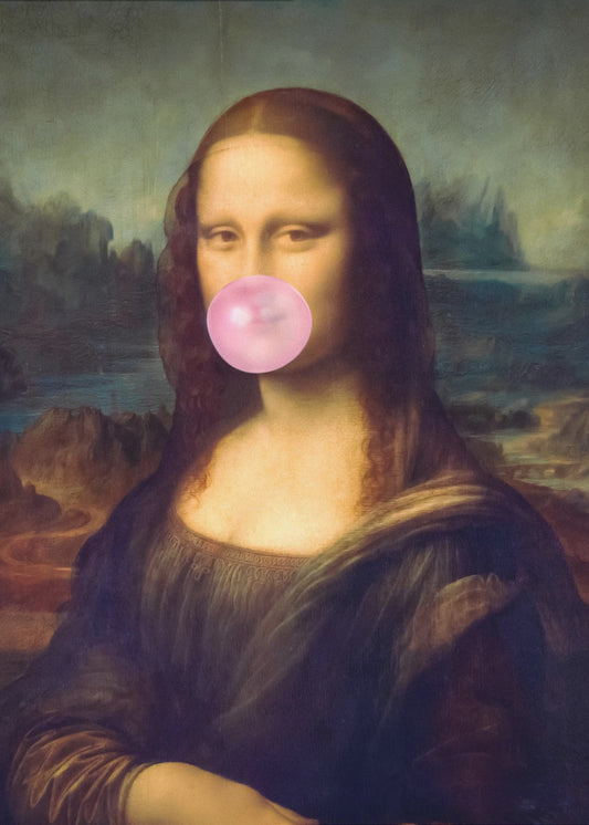 Mona Lisa Kaugummi | Leinwand