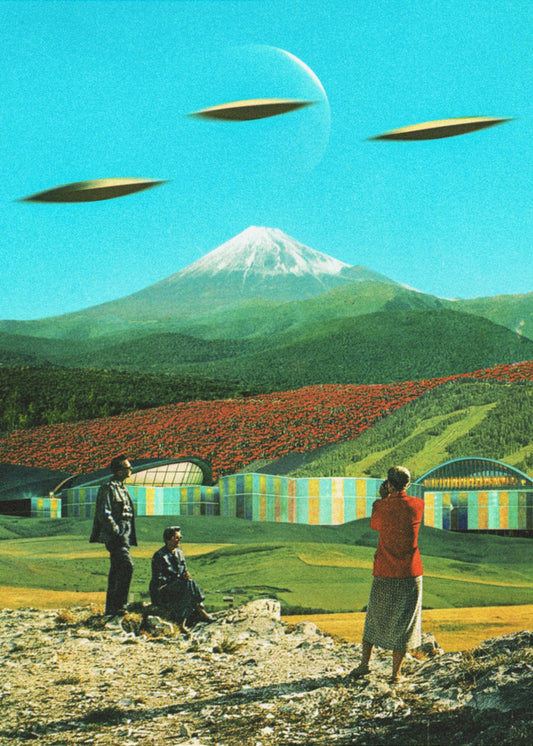 Eine Alien-Invasion | Leinwand
