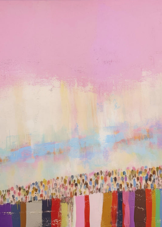 Pastell Reverie | Leinwand