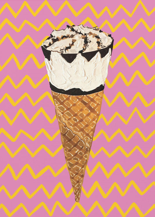 Cornetto Rosa | Leinwand