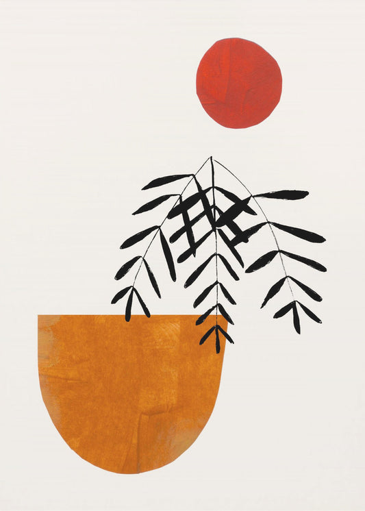 Herbstrebe | Leinwand