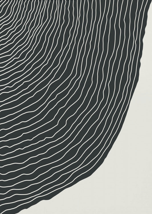 Minimalistisches Liniendesign Nr. 1 | Poster