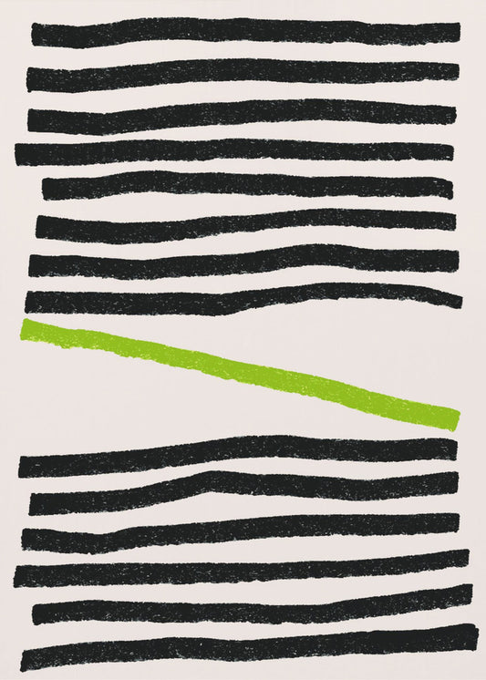 Minimale Linien #3 | Poster