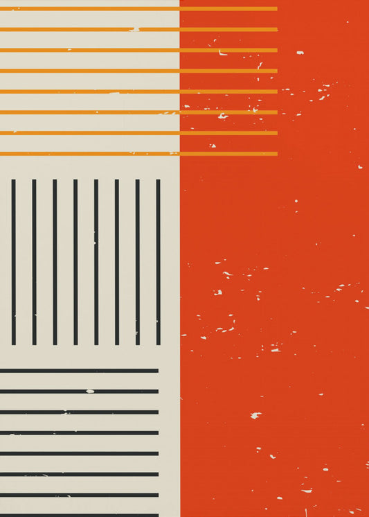 Vibrant Minimal Serie #4 | Poster
