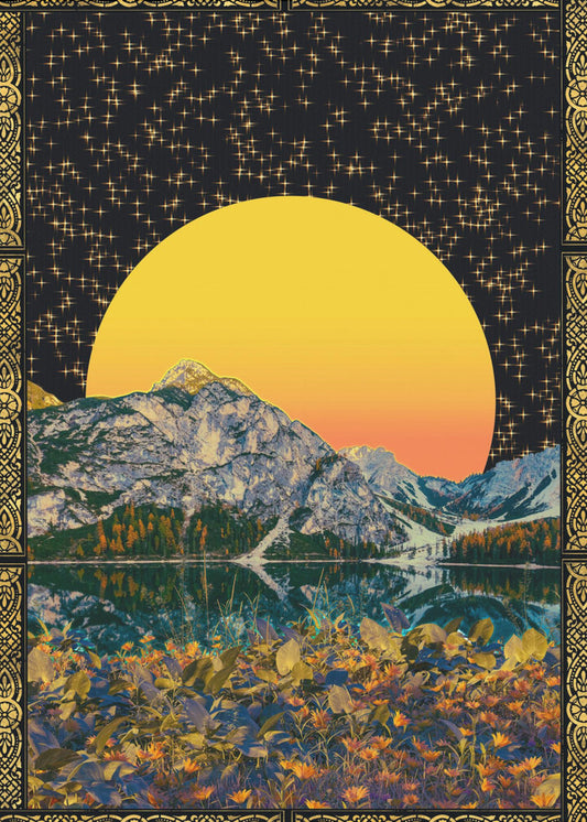 Mond &amp; Sterne | Poster