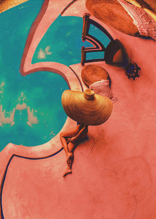Poolside | Leinwand