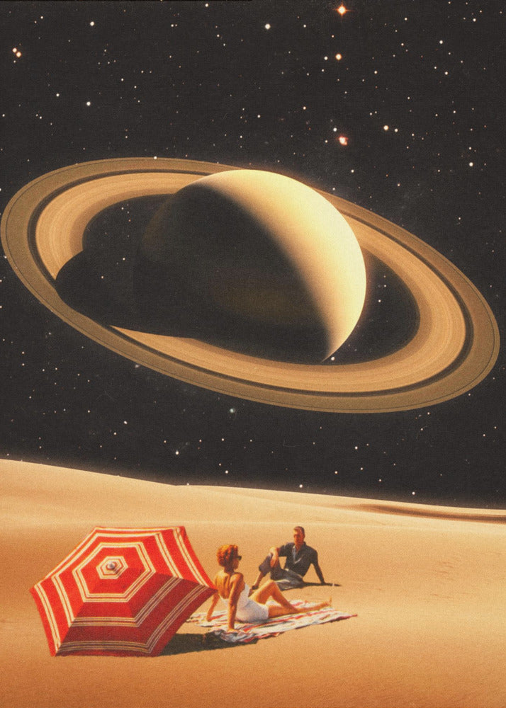 Weltraumdatum | Leinwand