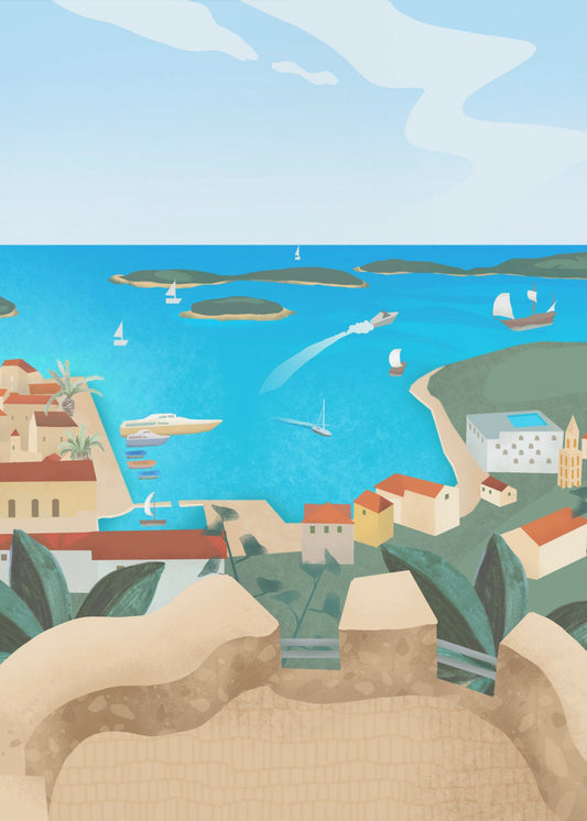 Insel Hvar | Poster