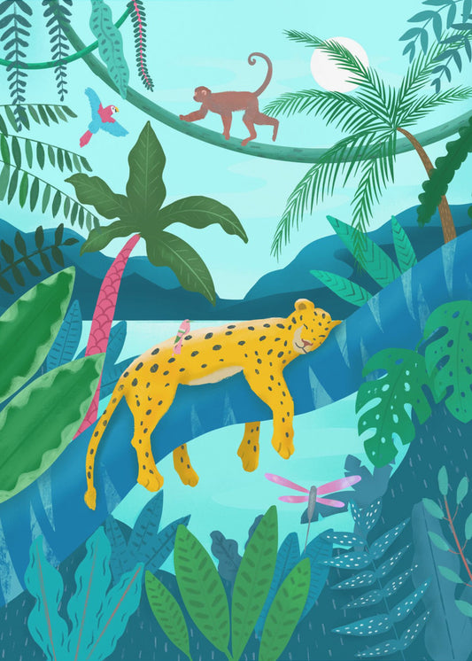 Dschungelleopard | Poster