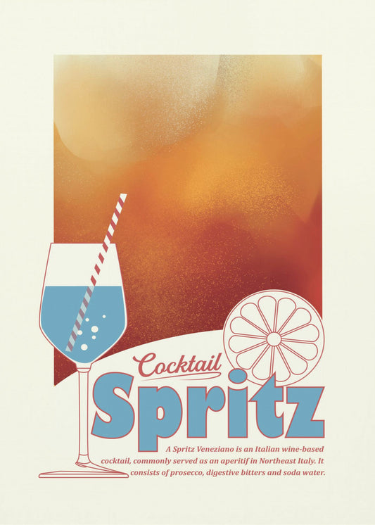 Aperol Spritz Druck | Leinwand