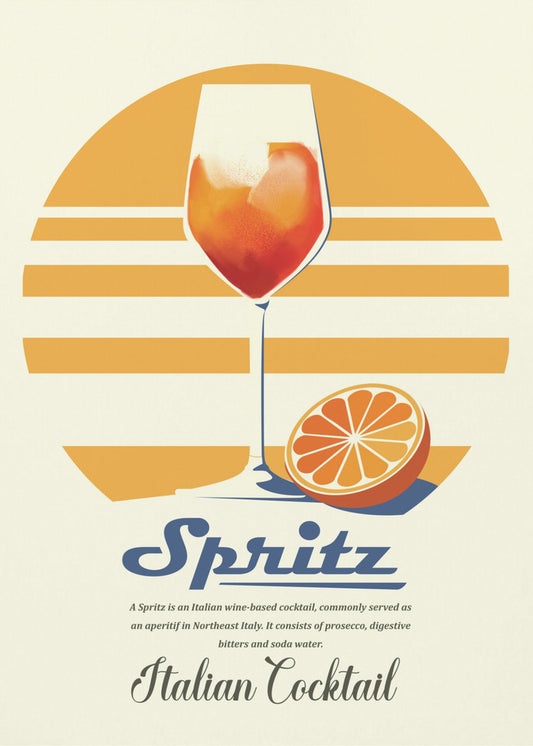 Spritz Sommerdruck | Leinwand