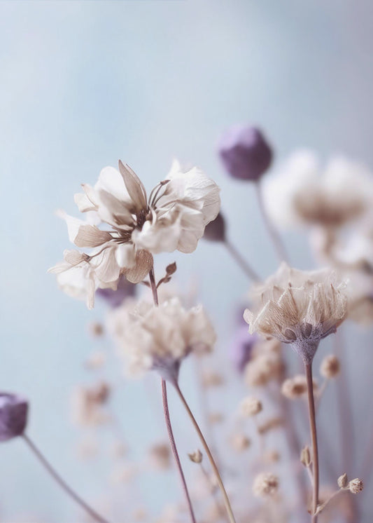 Flüsternde Blüten | Leinwand