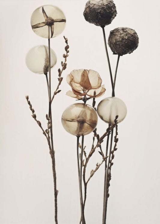 Glaskugelblumen | Poster