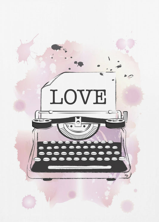 Vintage Schreibmaschine | Poster