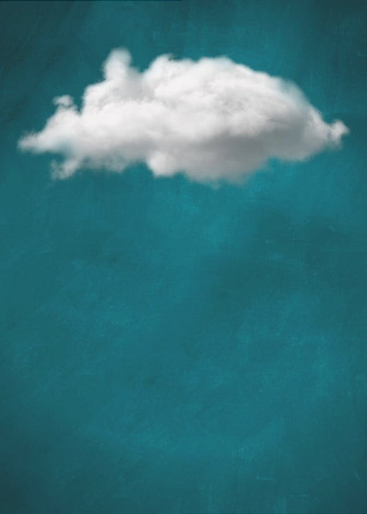 Blaugrüne Wolke Nr. 1 | Poster