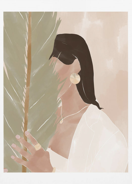 Pflanzenmädchen | Poster