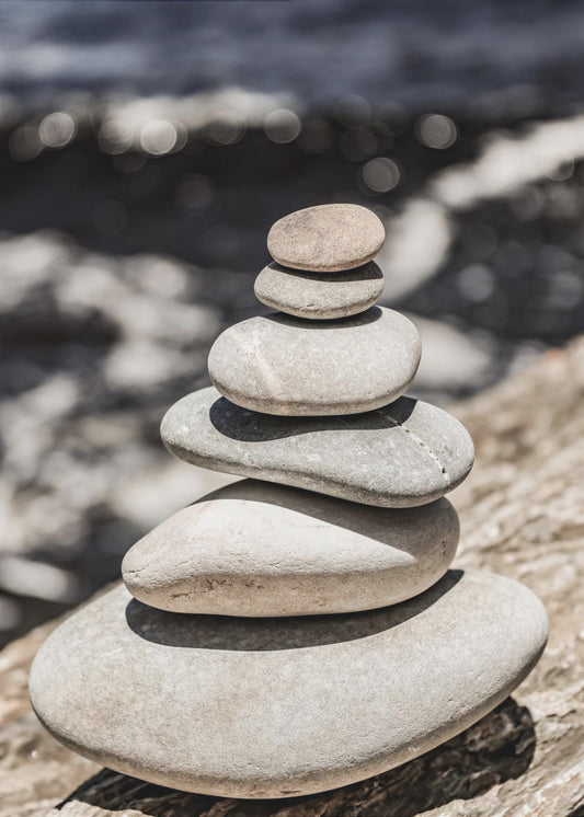 Stone Serenity | Canvas