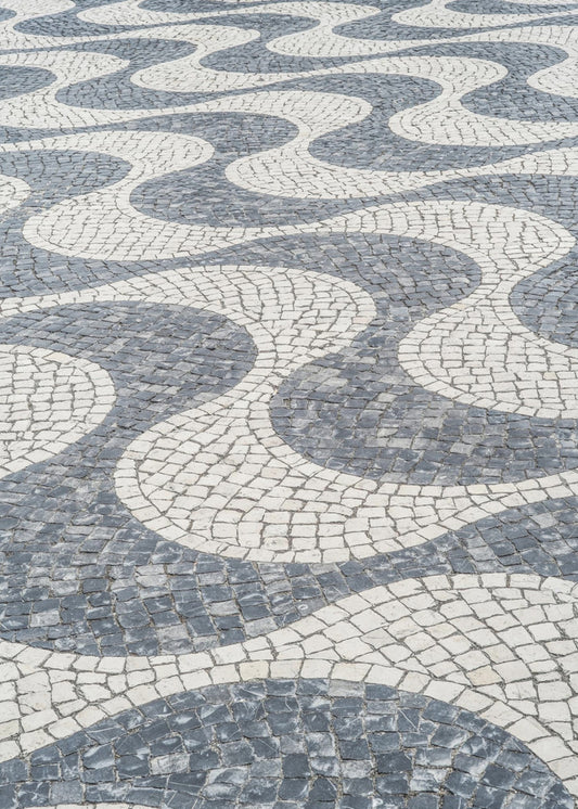 Wave Stone Pathway | Canvas