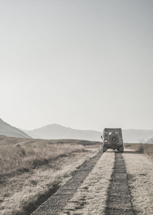 Lonely Road Journey | Canvas