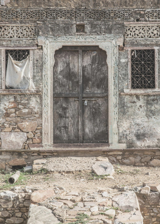 Weathered Entrance | Canvas