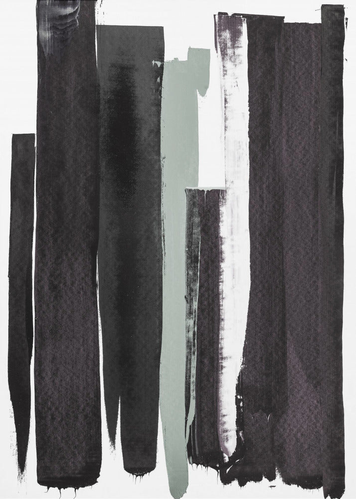 Monochrome Strokes | Canvas
