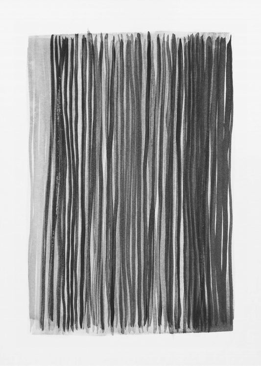 Monochrome Streifen | Poster