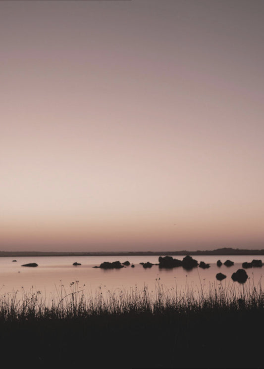 Ruhiges Abendwasser | Poster