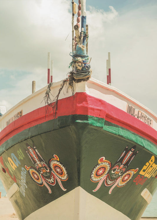 Lebendige Schiffsfront | Poster
