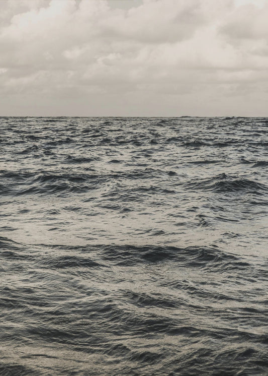 Endlose Horizontwellen | Poster