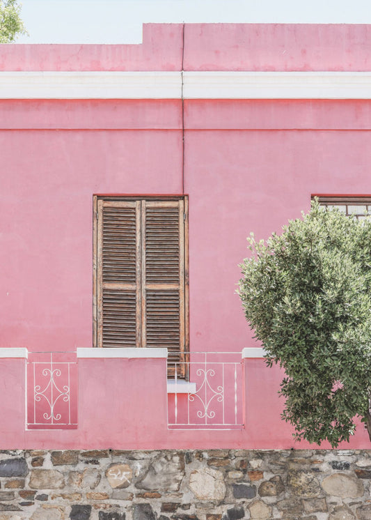 Pink Facade Serenity | Canvas