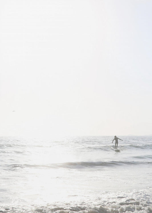 Surfen am Horizont | Poster